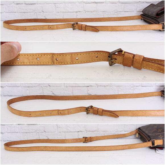 Louis Vuitton Viva Cite PM Small Crossbody & Shoulder Leather Red Purse A4573 - Picture 6 of 13